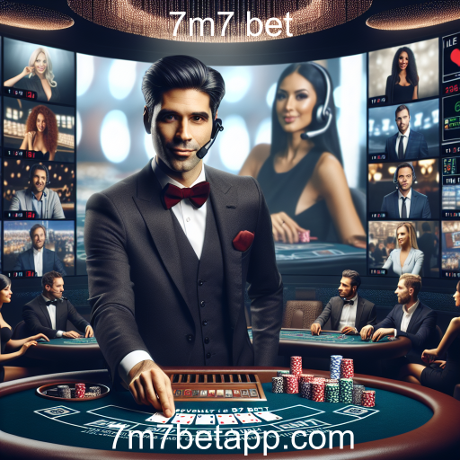 A Experiência Imersiva do Cassino ao Vivo no 7m7 Bet